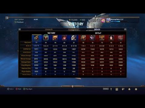 SMITE horus support main game play