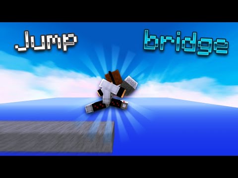 Insane Minecraft Bridge Jump Trick!