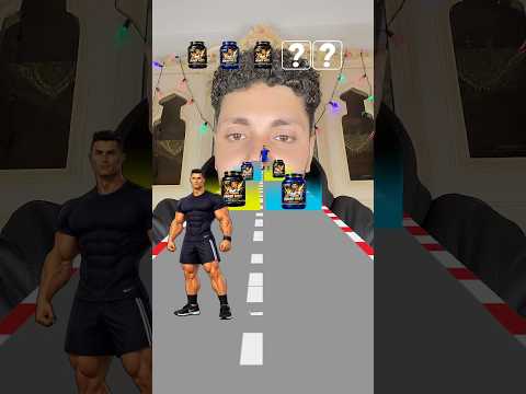 بروتين كريستيانو ضد بروتين ميسي😂😂😎