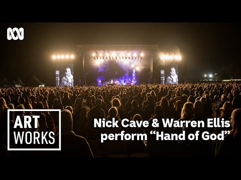Nick Cave & Warren Ellis perform "Hand of God" - Live at Hanging Rock | Art Works