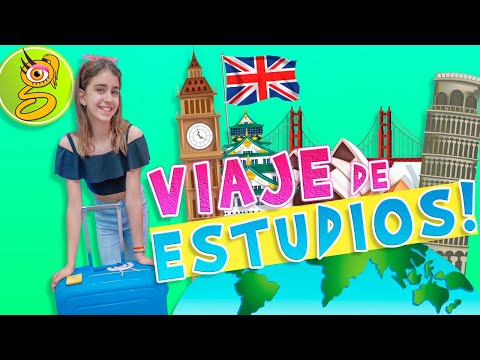 ME VOY de VIAJE DE ESTUDIOS a INGLATERRA y ¡PREPARO MI MALETA!