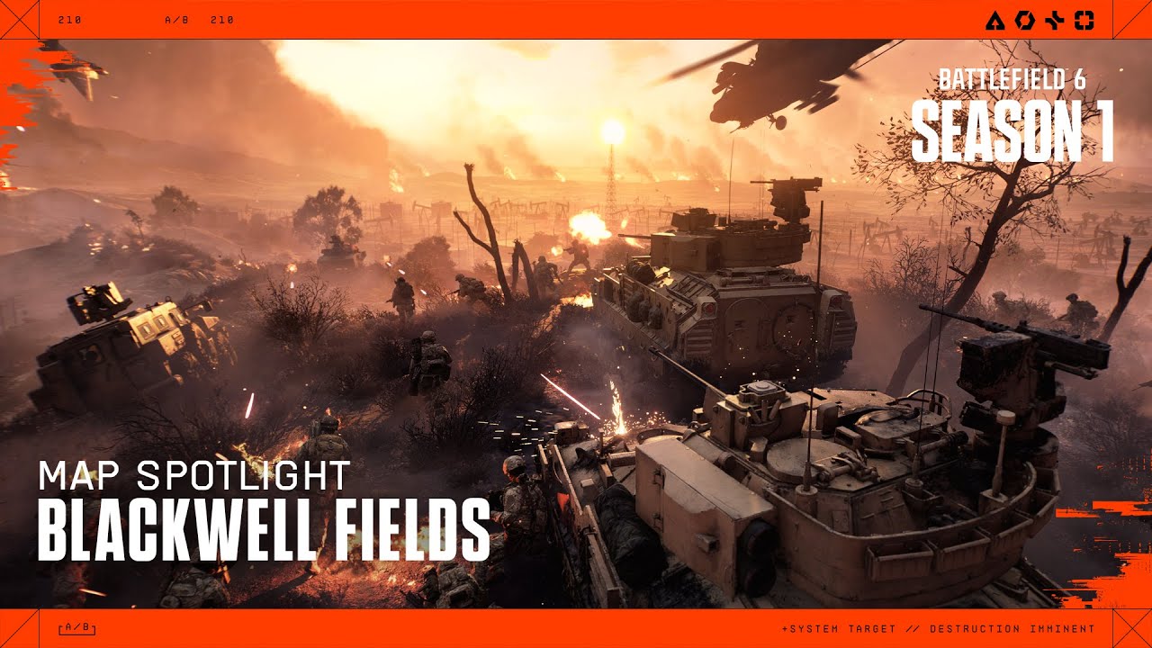 Battlefield 6 Season 1 Blackwell Fields Map Spotlight - YouTube