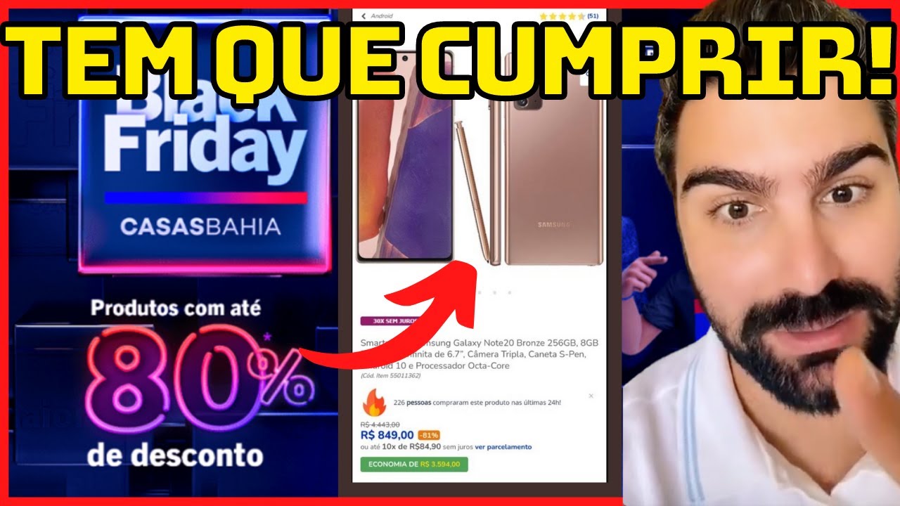 CELULAR 80% DESCONTO CASAS BAHIA. POSSO EXIGIR O CUMPRIMENTO DA OFERTA? SAIBA O QUE FAZER NESSE CASO