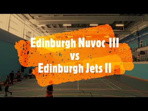 [22/23 - SVL 1]  Edinburgh Nuvoc III vs Edinburgh Jets II : Scottish Volleyball Men's League One