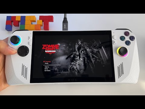 Zombie Army Trilogy | Asus Rog ALLY 1080p gameplay | RC71L Z1 Extreme