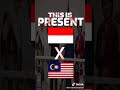 Indonesia X Malaysia