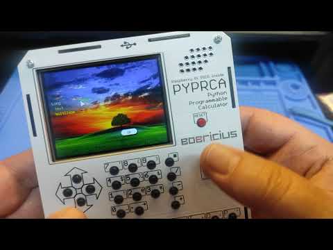 PyPrCa Python handheld PICO computer for Hackaday Prize 2023