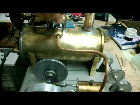 Model steam engines - a homemade boiler
