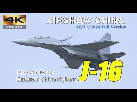 Full version:  Chinese Flanker | J-16 Fighters @ AirshowChina2024