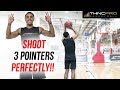 How To Shoot A 3 Pointer PERFECTLY Basketball Shooting Drills