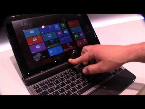 Toshiba Satellite U920t Convertible Ultrabook with Windows 8 hands on at IFA 2012