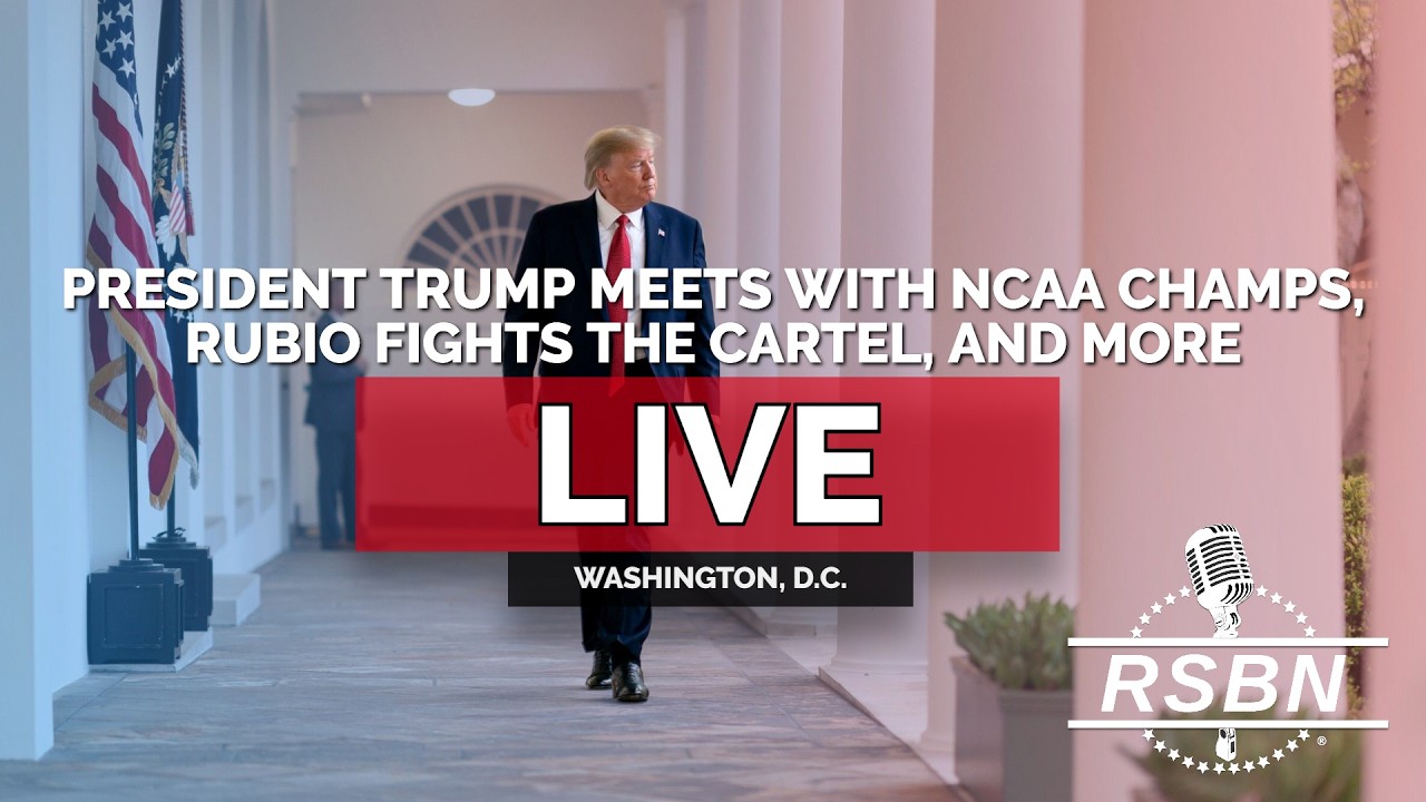 LIVE: Trump Meets with NCAA Champs, Rubio Fights the Cartels, and More Breaking News - 4/21/26