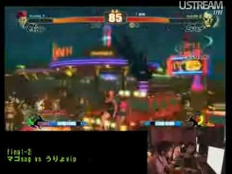 Uryo (C.Viper) vs Mago (Sagat) #5#  [GodsGarden] {Final}