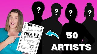 Largest Art Collab On YouTube??? (ft Create this Book 3)