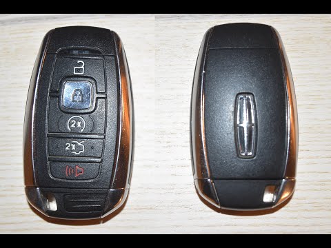 2017-2023 Lincoln Continental MKC MKZ Navigator Key Fob Battery Change - EASY DIY