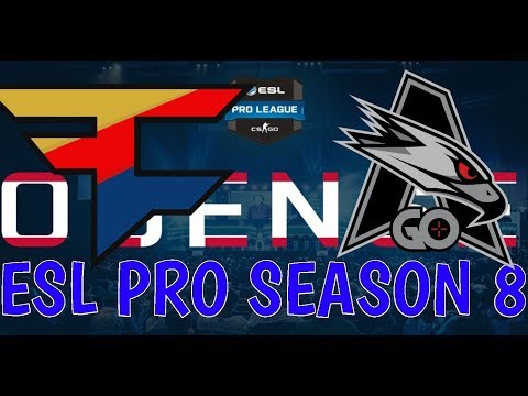 Faze vs AGO  ESL Pro League Season 8 Highlights CSGO - Inferno