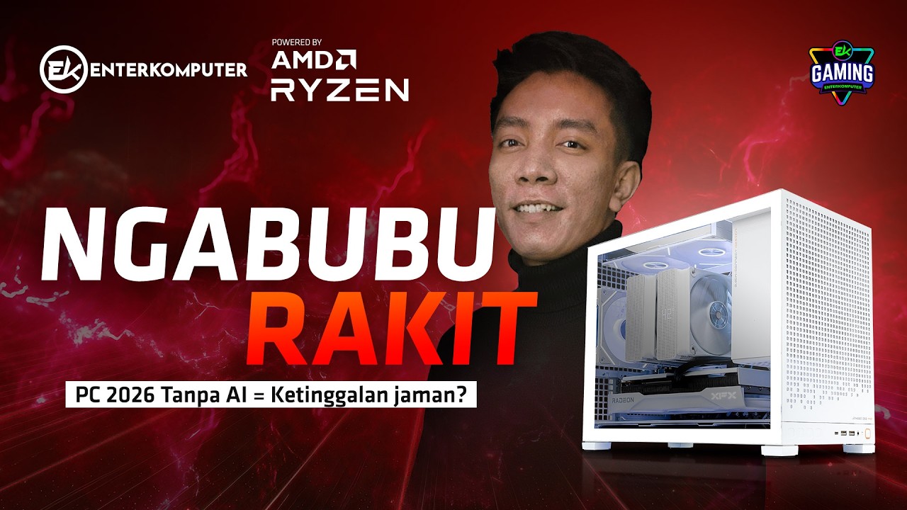 Numpang Streaming di Enter Komputer : Live Konsul, dan Bahas PC Gaptech!