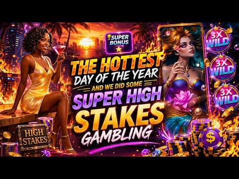 Thumbnail for video: 🔥High Stakes Gambling at It's Finest 🔥 Hottest Day of the Year Let's Go 🔥
