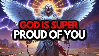 Chosen One, God said, Do this for Me—I will be super proud of you.