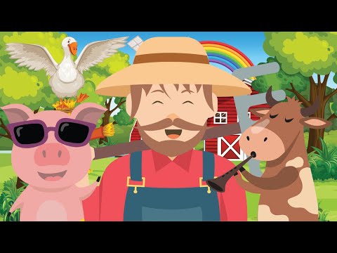 STRÝČEK DONALD FARMU MĚL / pohádka pro děti a miminka / zvuky zvířátek