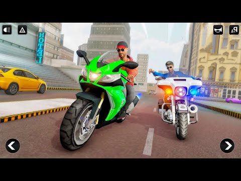 US Police Motor Bike Chasing and Patrolling Game - Android IOS Gameplay.