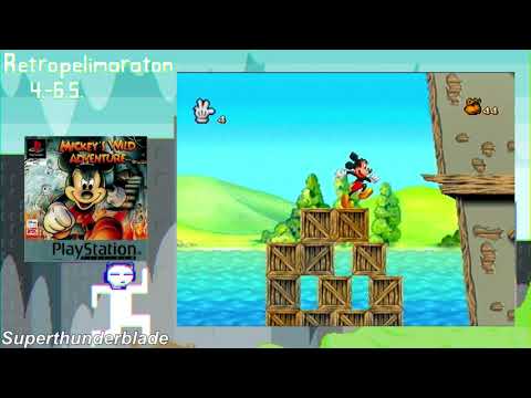 Retropeli -maraton 4.5. - 6.5.2018 | Mickey's Wild Adventure | Superthunderblade
