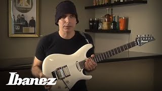 Video thumbnail for Ibanez Introducing the JS2400 Joe Satriani by Ibanez Guitar