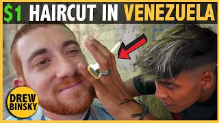 I Got a $1 Street Haircut in Venezuela