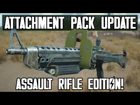 New AR Parts! - Attachment Pack Update (Fallout 4 Mod)