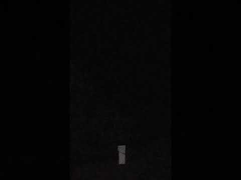 While watching this strange light I saw a falling star too