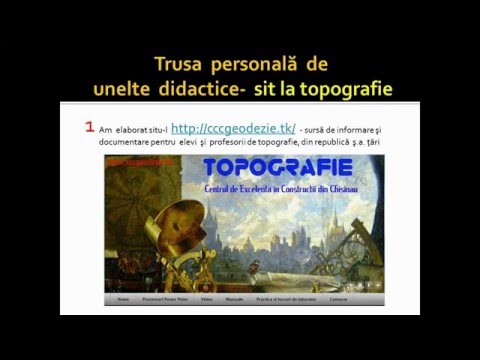 Raport de autoevaluare N. Parcevschii, profesor de topografie