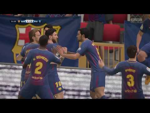 FIFA 18 ROAD TO DIVISION 1 PART 26 - BARCELONA VS PSG - FIFA 18 Online Seasons Gameplay