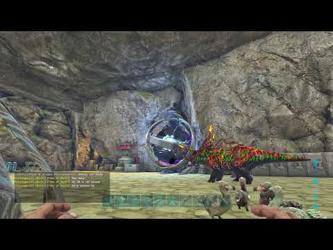 Ark Basic Admin Raid Base CRAZY LOOT#Gauntletcluster