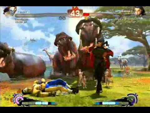 SSF4 Rose (Legacy_Virus7DS) vs Vega (Tatsu)