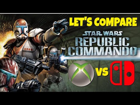 Let's Compare Republic Commando Xbox vs Switch