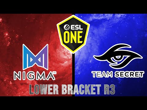 Nigma vs Team Secret (Bo3) | ESL One Birmingham 2020 - EU & CIS