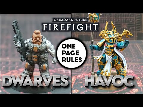 Secret Lab Raid. Dwarves v. Change Brothers, Grimdark Future Firefight