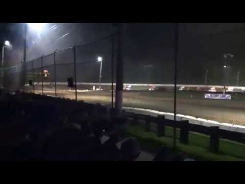 Kevin ward jr's race at ransomville ny. Rip. Previous race before Stewart killed him