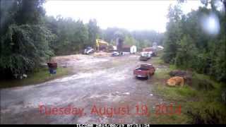 preview picture of video 'Time Lapse Video - Hog Building Removal, Haynes Tract'
