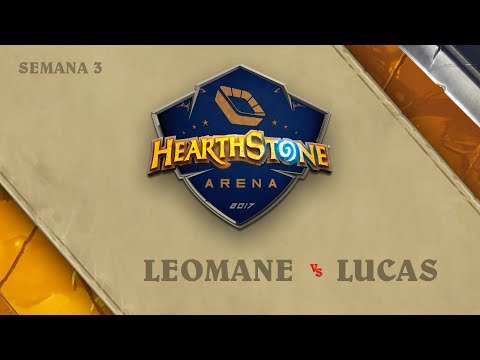 Leomane vs Lucas CRT - Grupo C - Hearthstone Arena: Primeira Etapa