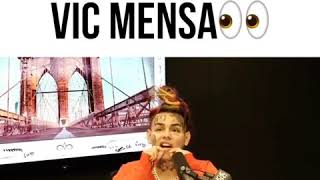 Tekashi 6ix9ine &amp; DJ Spinking Violates Vic Mensa On Angie Martinez Radio Show 😱 [CultureStamp]