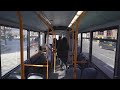 United Kingdom Manchester Bus 23 Ride From Regent Road To Piccadilly Gardens