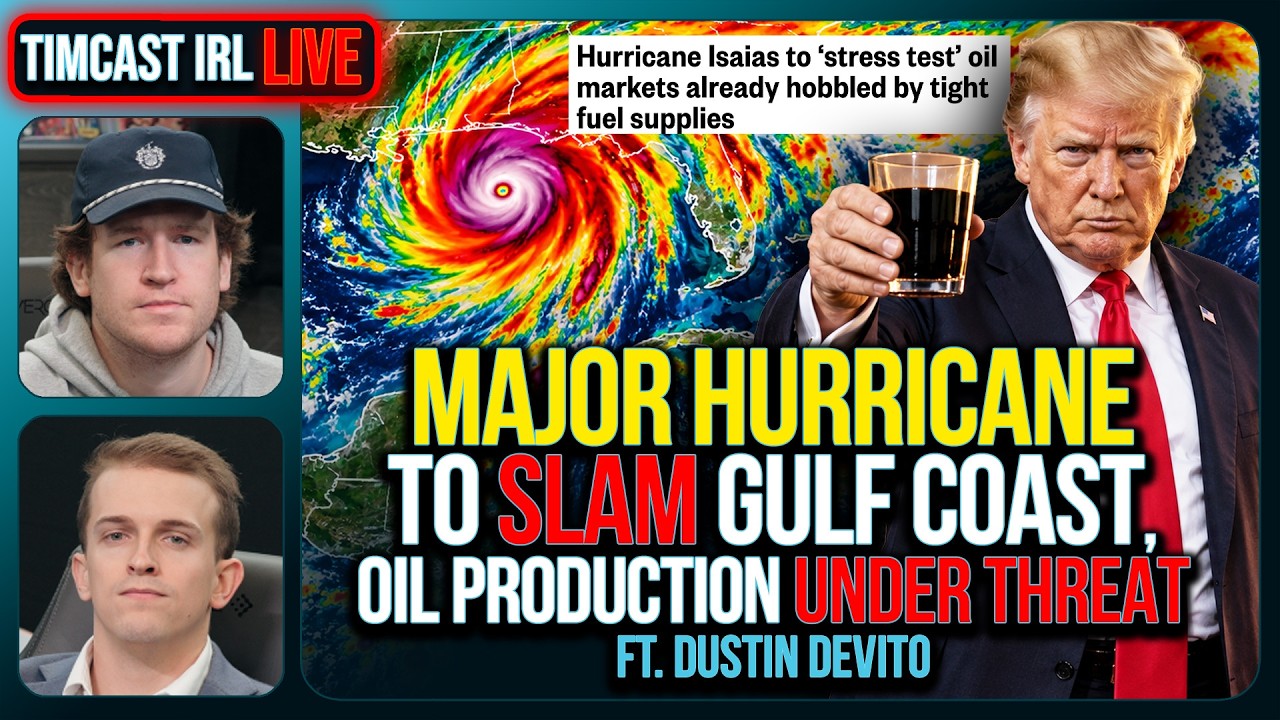 MAJOR HURRICANE To SLAM Gulf Coast, Oil Production UNDER THREAT | Timcast IRL