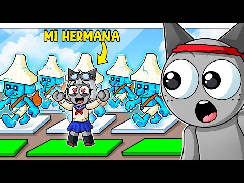 I upgraded my little sister's account on Steal a Brainrot