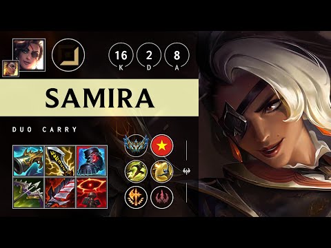 Samira ADC vs Jhin - VN Challenger Patch 25.08