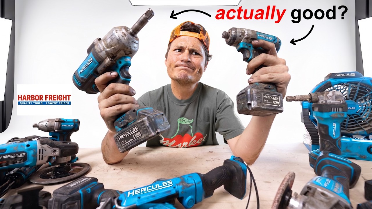 Harbor Freight Power Tools You ACTUALLY Need (1 year review)