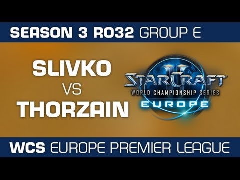 ThorZaIN vs. sLivko - Group E Ro32 - WCS Europe Season 3 - StarCraft 2
