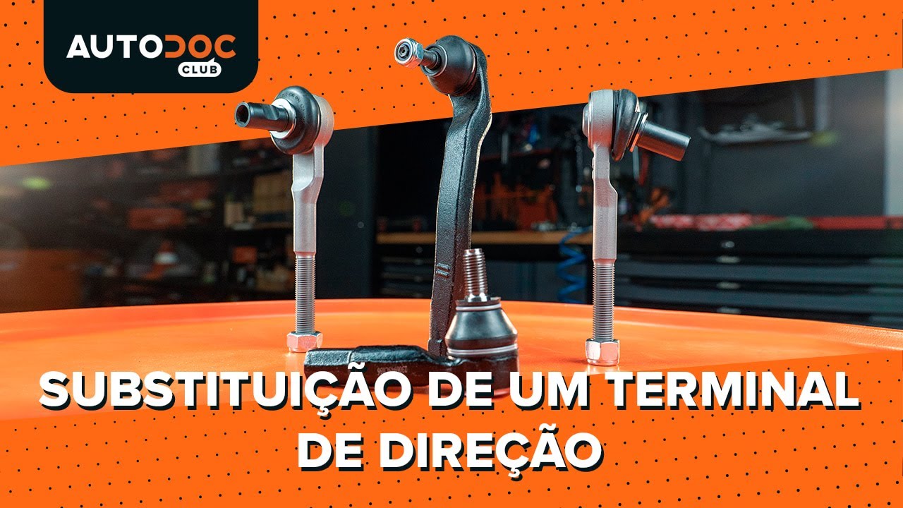 Terminal de direção — tutorial de substituição