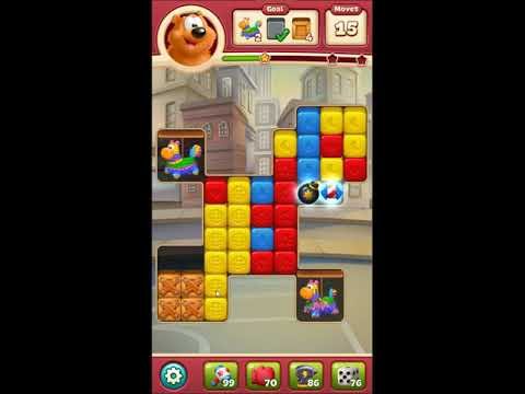 Toon Blast Level 3345 - NO BOOSTERS 🐻🐺🐱 | SKILLGAMING ✔️