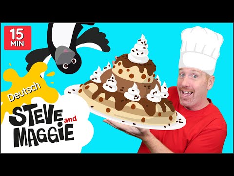 Die Schokoladen Geburtstagstorte Geschichte und MEHR für Kids von Steve and Maggie Deutsch